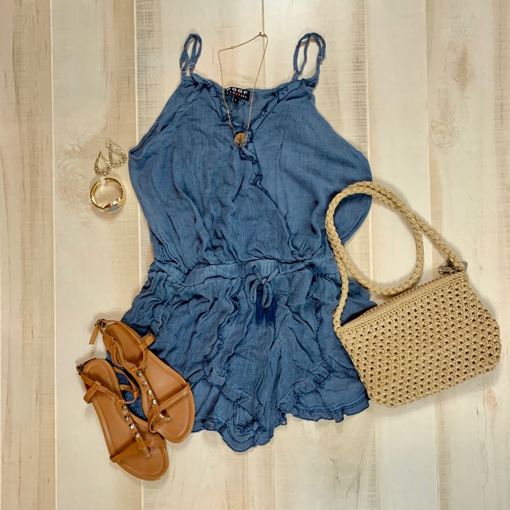 Poof New York Ruffle Romper